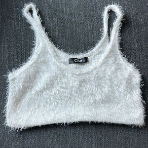 White Crop Top